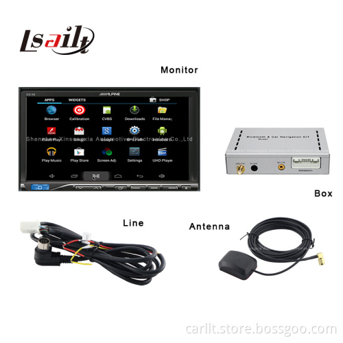 (HOT) HD GPS Navigation Box with Android 4.2/4.4